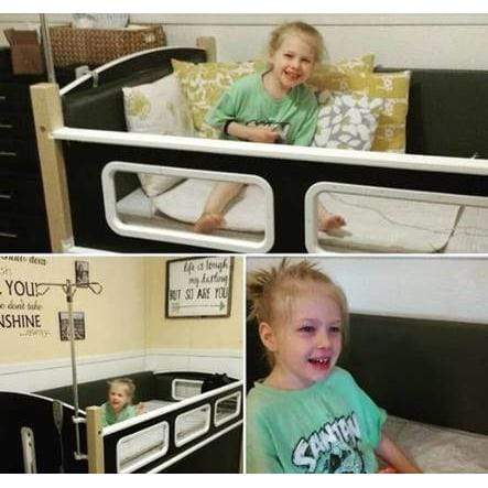 Sleep Safe Beds Make to order beds SleepSafer® Tall Bed With Open or Closed Extension