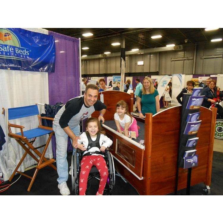 Sleep Safe Beds Make to order beds SleepSafer® Tall Bed With Open or Closed Extension