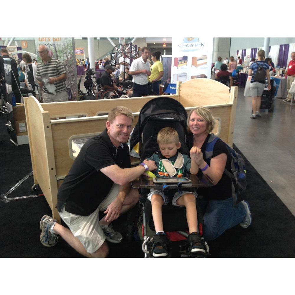 Sleep Safe Beds Make to order beds SleepSafer® Tall Bed With Open or Closed Extension