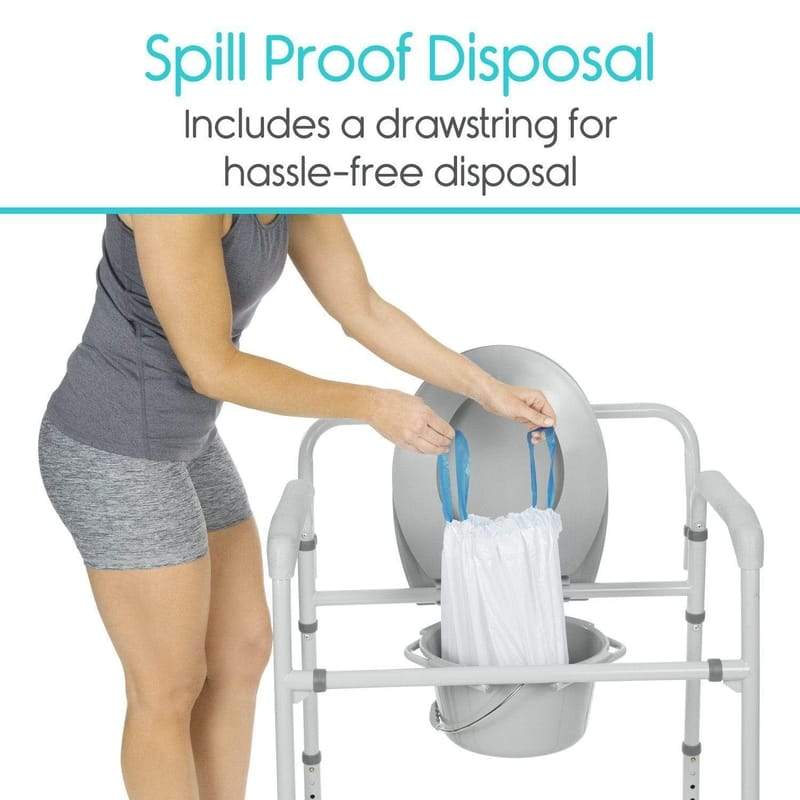 Vive Health Commode Liners