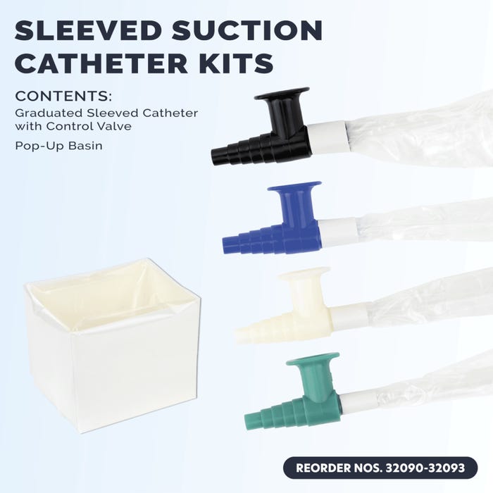Suction Catheter Kits - Graduated Sleeved Catheter By Dynarex