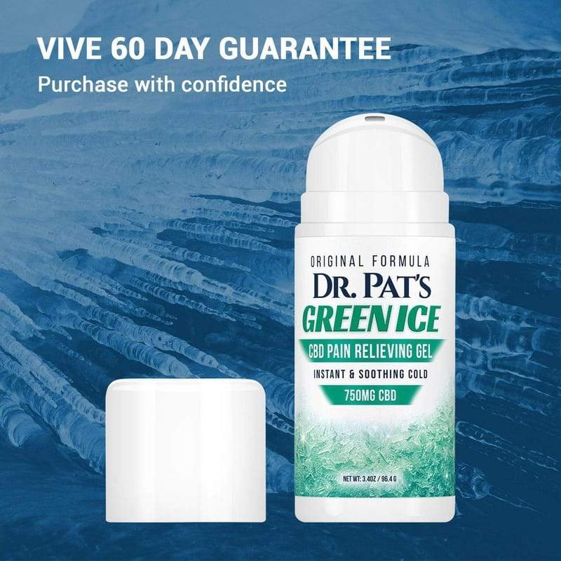 Vive Health Dr. Pat's Green Ice CBD Pain Cream