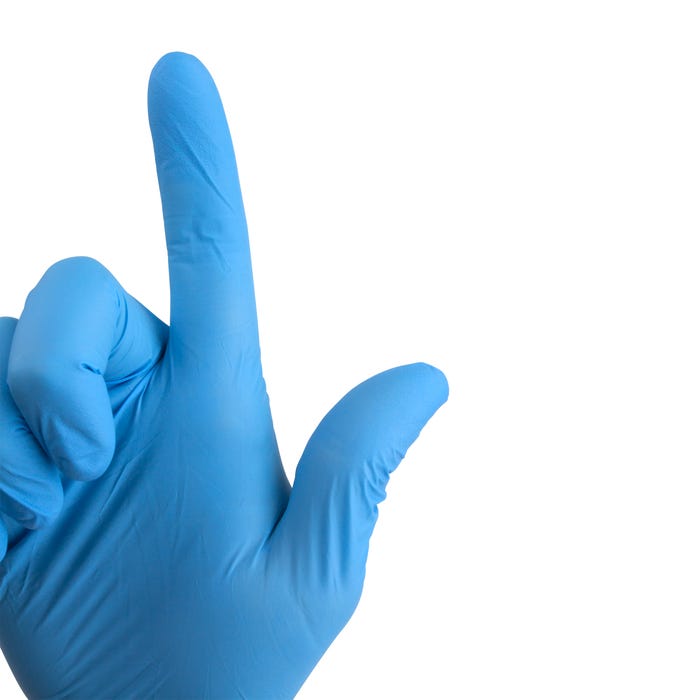 Sterile Nitrile Exam Gloves, Powder-Free By Dynarex