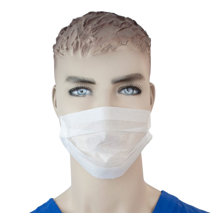 Paper Face Mask - White By Dynarex