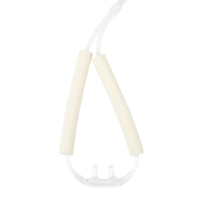 Nasal Oxygen Cannulas - Cushion Tip W/ Advantage Ear Foam By Dynarex